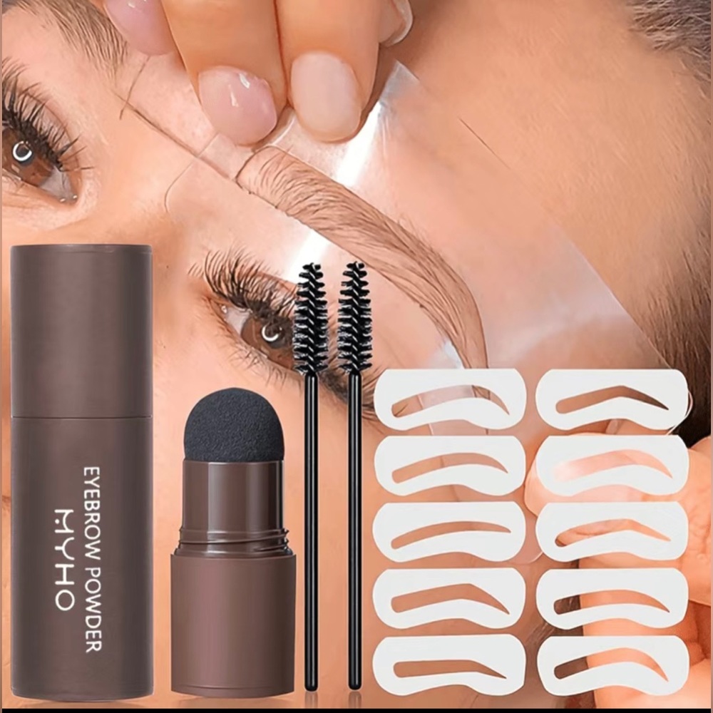 Eyebrow stamp stencils kit NEW